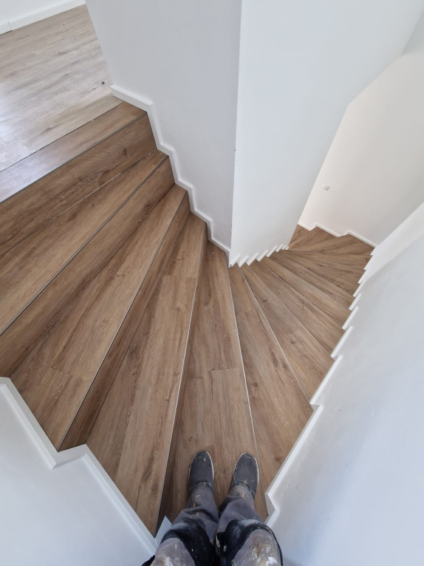 Treppe mit Vinylboden